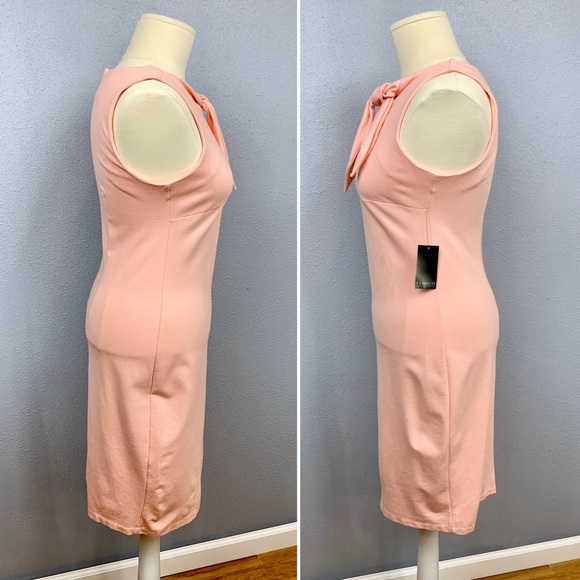 ⭐️sold ⭐️Eloquii Bodycon wiggle Dress in soft peach NWT 14 - Picture 2 of 7